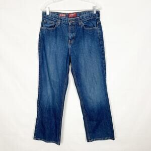 Arizona Jeans Boys Husky Dark Wash Jeans Size 18